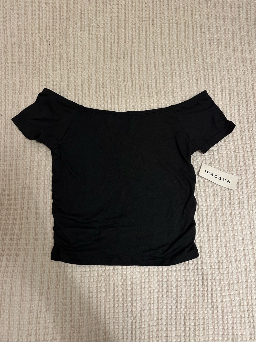 PacSun Black Off-the-Shoulder Top NWT